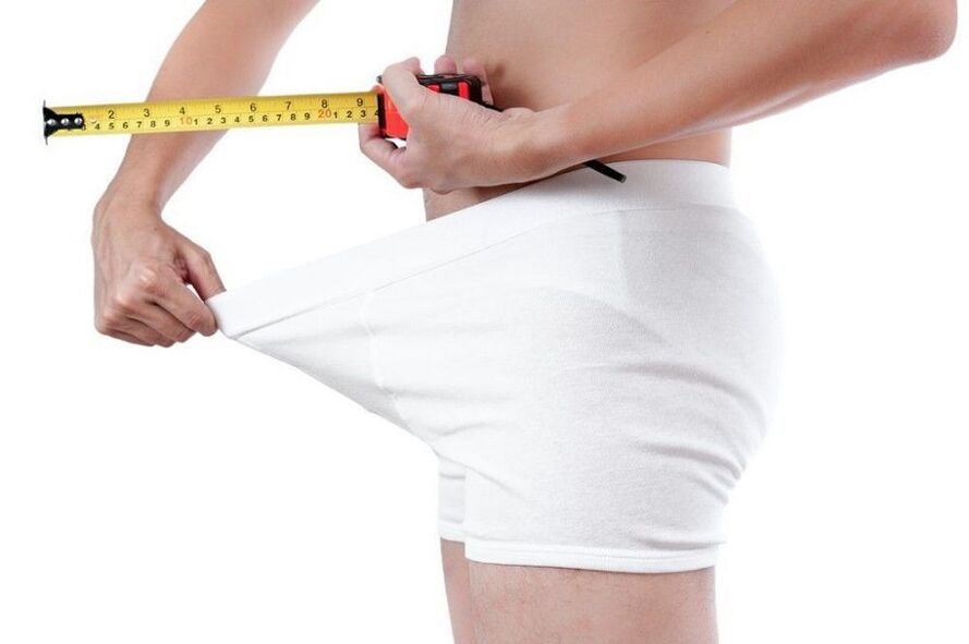 առնանդամի չափում ընդլայնման վարժություններից առաջ